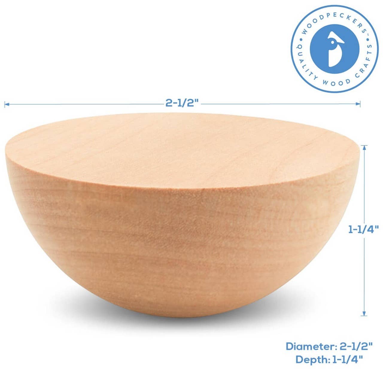 Woodpeckers Crafts - Wholesale Craft Supplies - Wooden Split Balls9