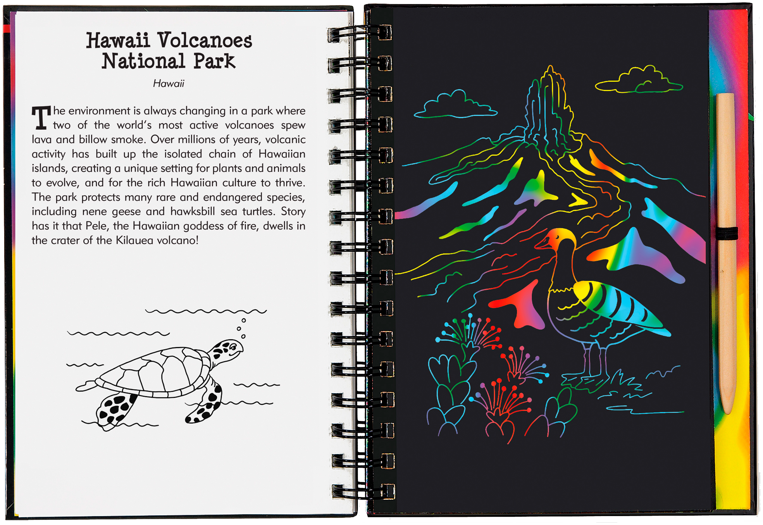 Peter Pauper Press - Wholesale Sketchbook/Sketchpad - National Parks & Landmarks Scratch and Sketch4