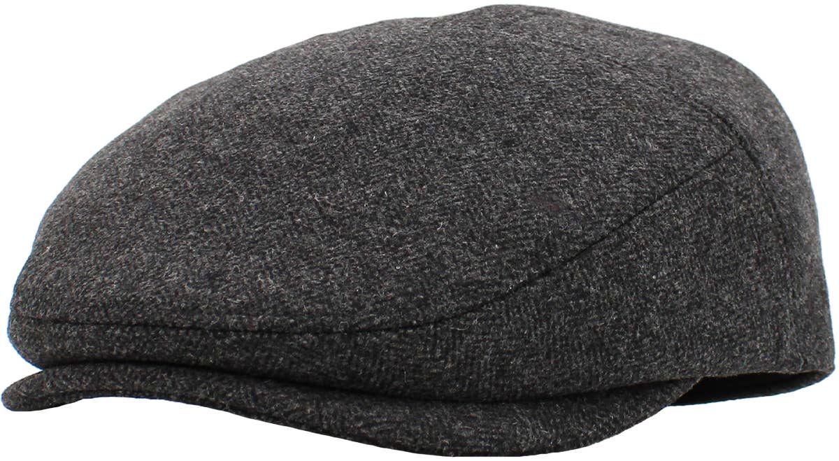 KBETHOS - Wholesale Newsboy/Schoolboy Hat - Men's - Solid Wool Blend Ivy6