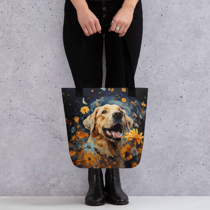 Sunflower Tote Bag for wholesale by FunnyNikko