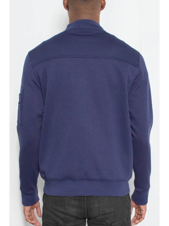 WEIV - Wholesale Jacket - Men's - Two Chest Pocket Full Zip Jacket2