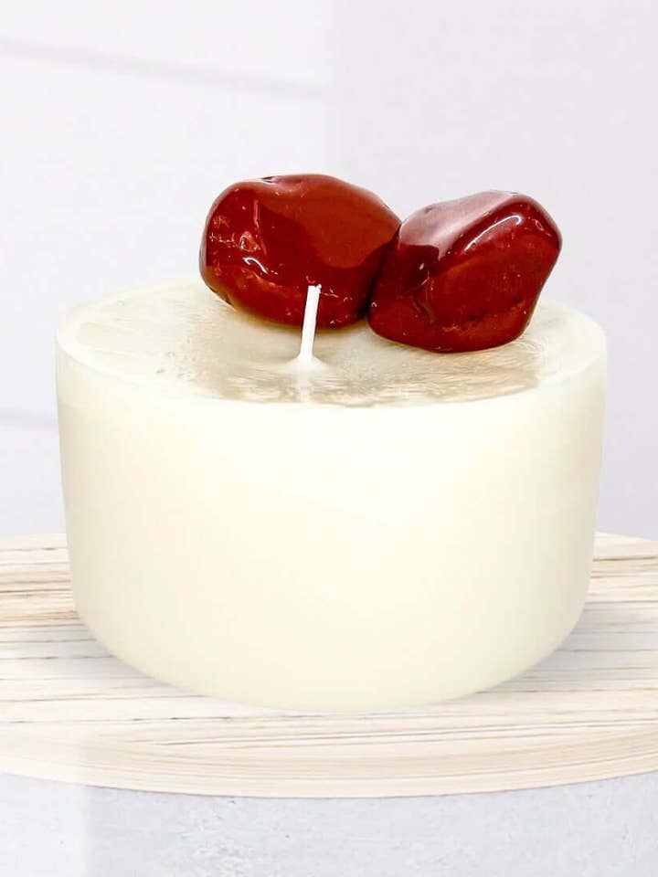 Röd jaspis | Standard för wholesale av Chill Flame Candle Studio