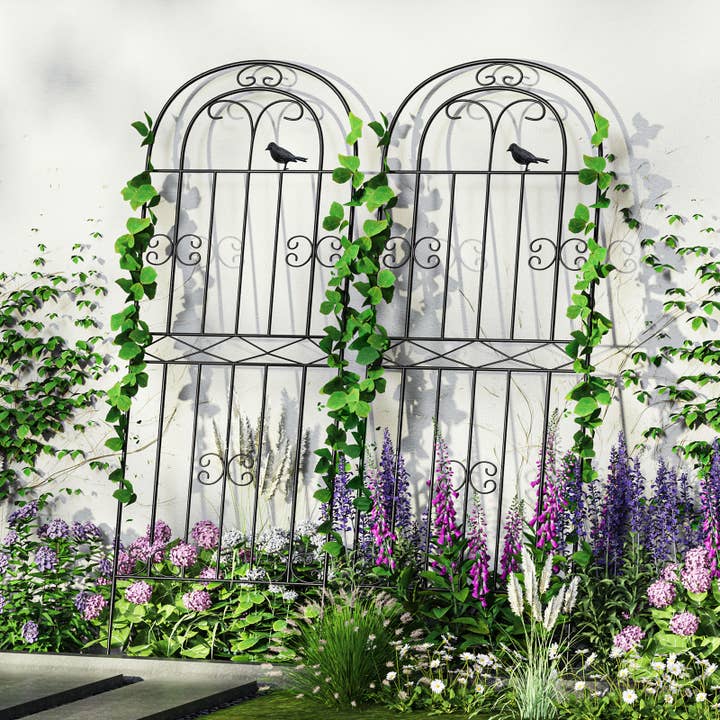 EP Design Lab - Wholesale Trellis - Metal Climbing Trellis, Iron Garden Decor2