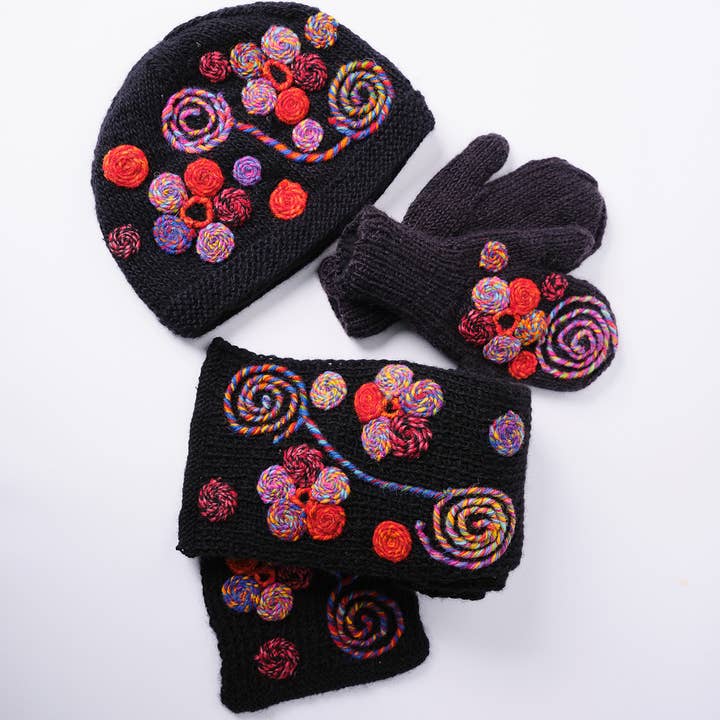 Windhorse Trading Inc - Wholesale Beanie - Women's - Abigail Wool Beanie Collection. 3