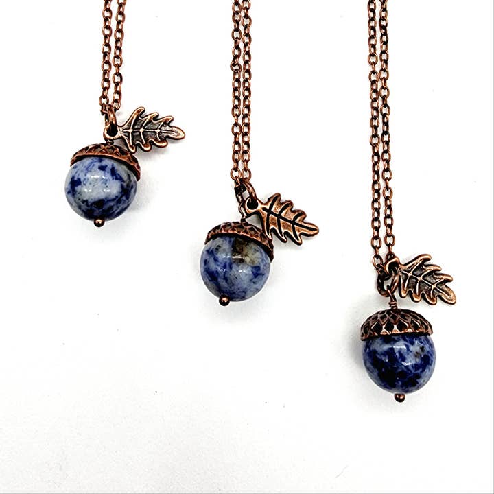 Collier Gland - Sodalite pour la vente par MergingMetals