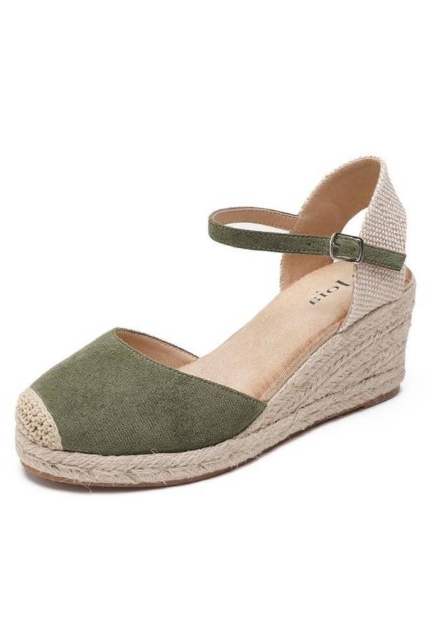 Joia Paris - Vente Chaussures compensées – femme - Sandale Compensée à plateforme et brides H8-3768