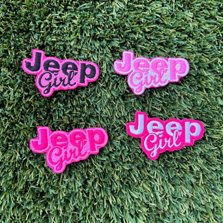 Eric Hill Designs, LLC – Emblema por atacado – Remendo de Rapariga da Moda Jeep0