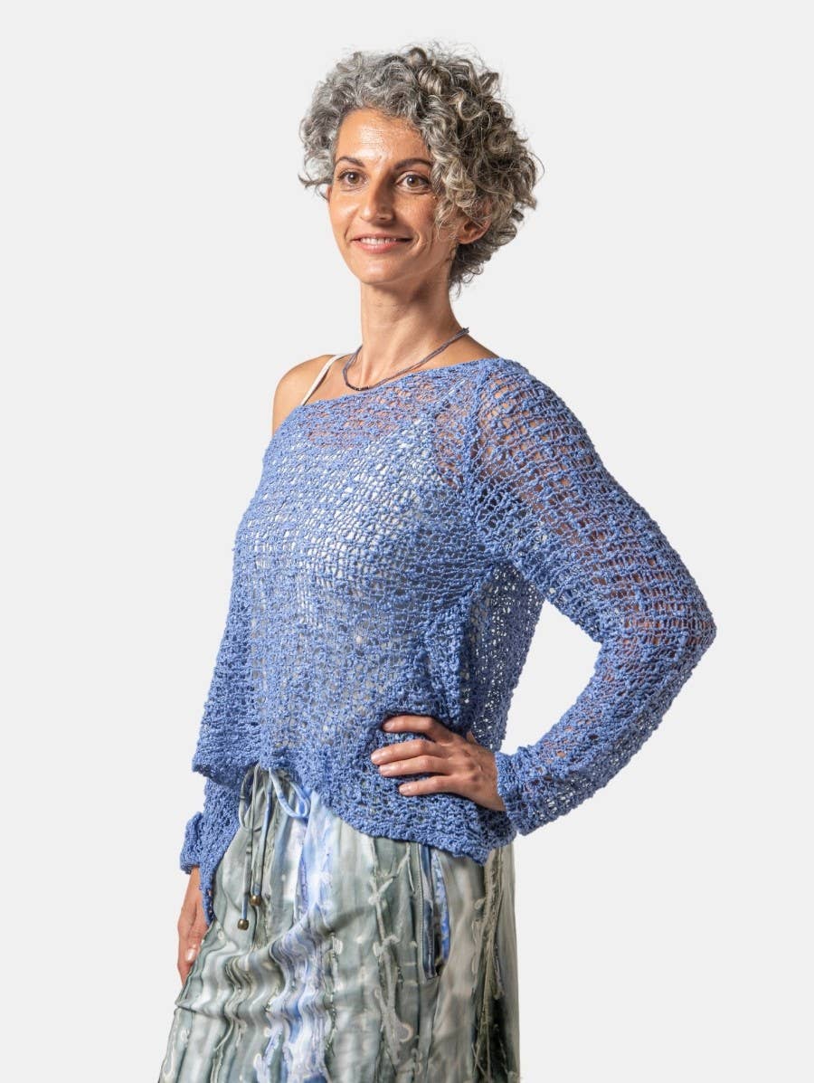 Hands To Hearts - Wholesale Tunic - Women's - Crocheted Long Sleeve Soul Warmer8