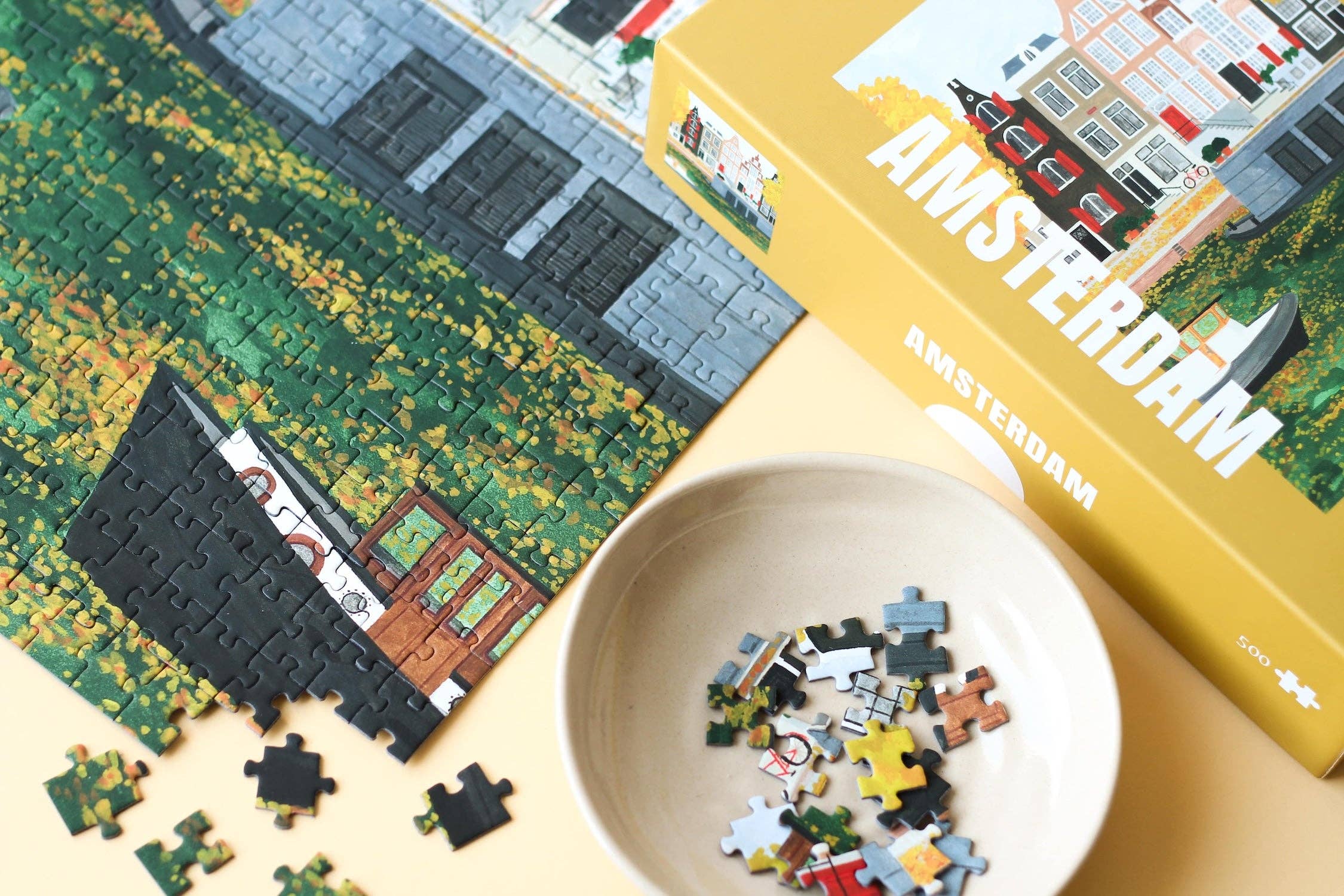 Piecely Puzzles - Wholesale Puzzle - Adult - Amsterdam puzzle, 500 pieces3