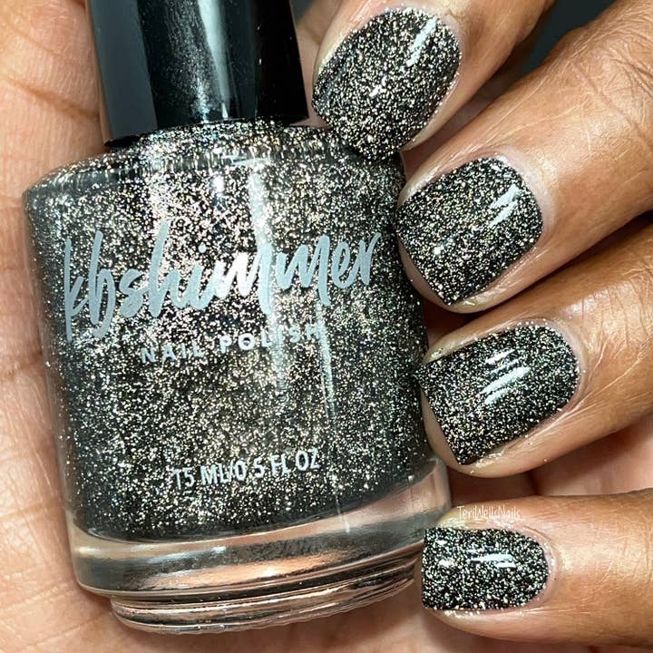 KBShimmer - Wholesale Nail Polish - After Midnight Reflective Nail Polish1