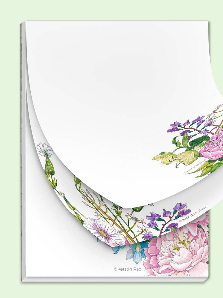 Notepad 4x6 - Resplendent Summer for wholesale by Vivid Cottage