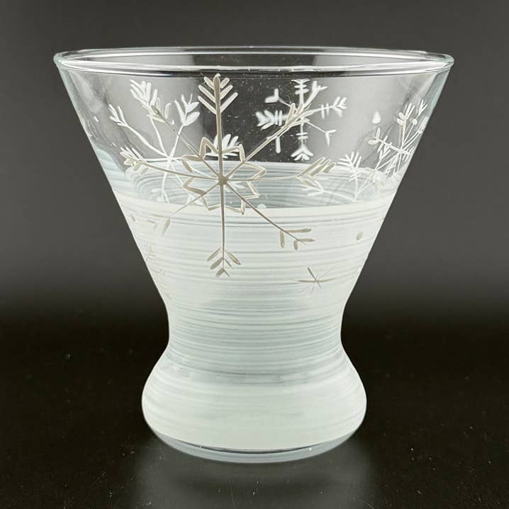 Winter Wonderland Snowflake Cosmopolitan for wholesale by Golden Hill Studio