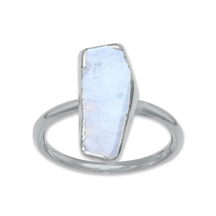 Handmade Jewels - Wholesale Cocktail/Statement Ring - Raw Crystal Ring – Silver, Gold, Rose Gold & Black Rhodium Finish | Natural Stones (Made to Order)4