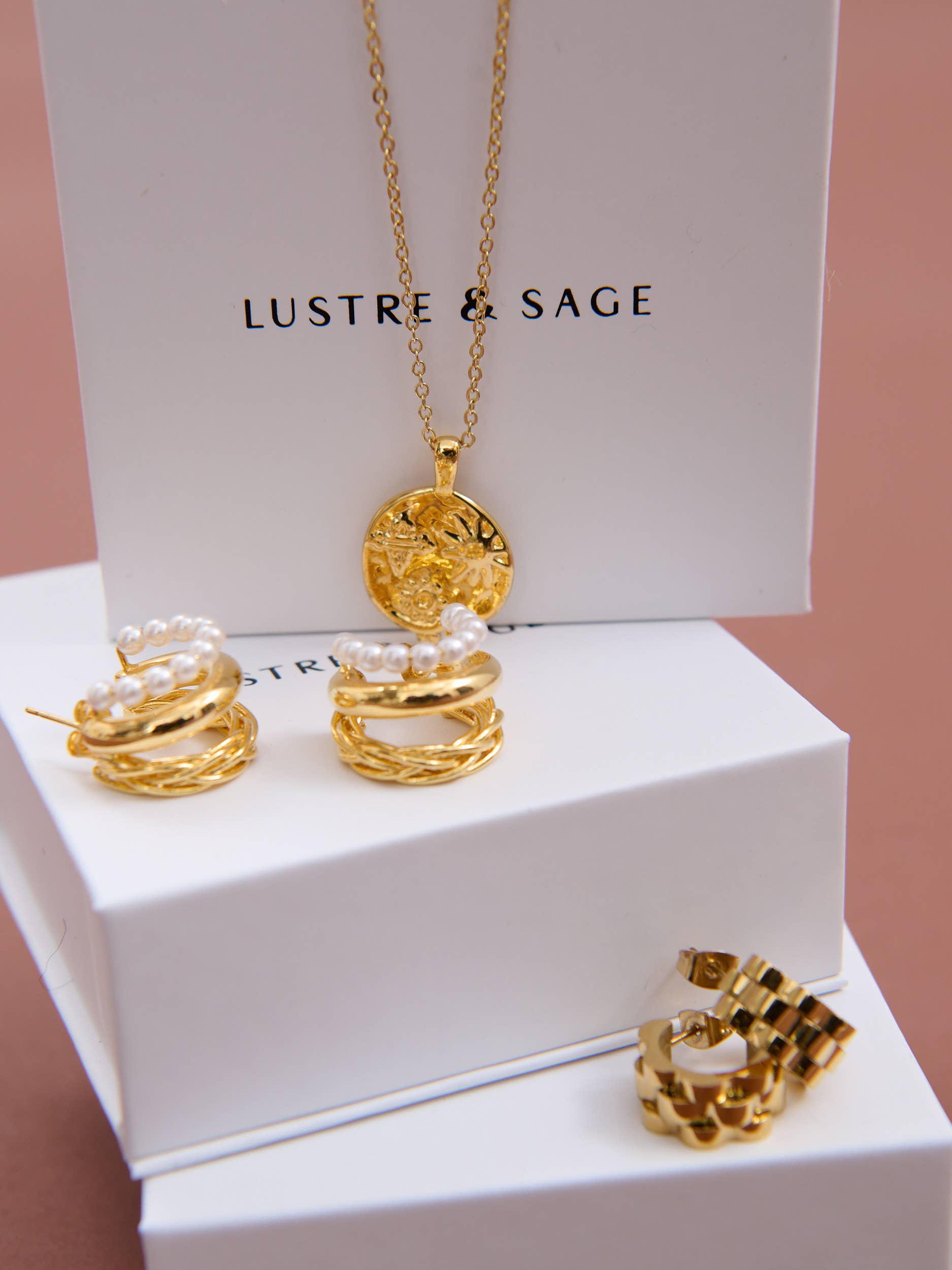 Angels Whisper Accessories - Wholesale Jewellery box/organiser - Lustre & Sage Gift Box 7