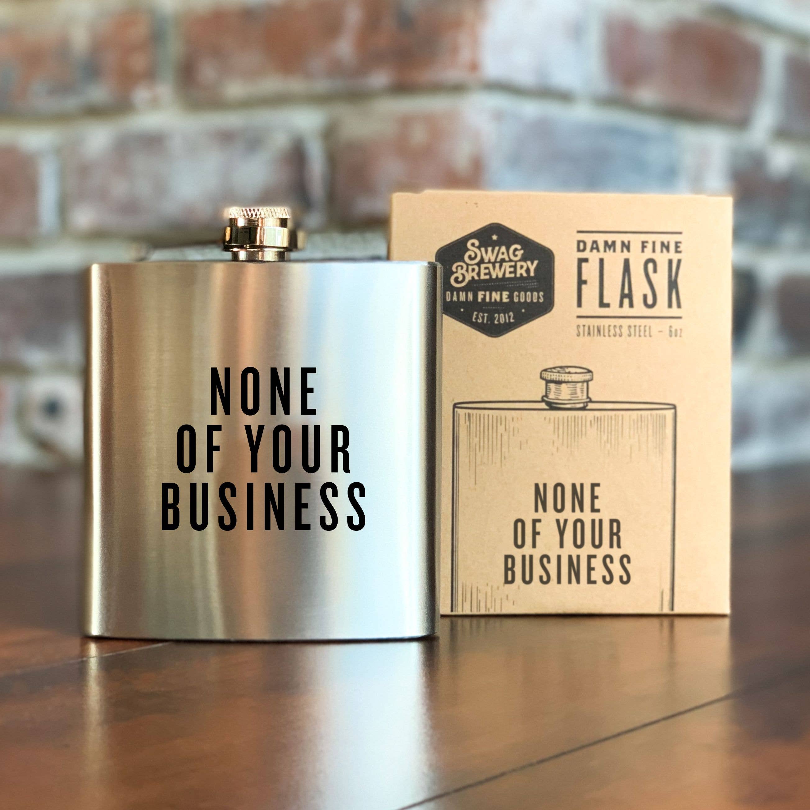 Swag Brewery - Vente Flasque - Aucune de votre fiole d'affaires4