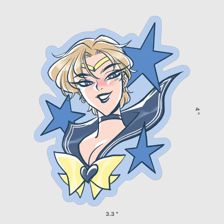 Esplora Urano // ADESIVO per la vendita all'ingrosso da parte di Babs Tarr