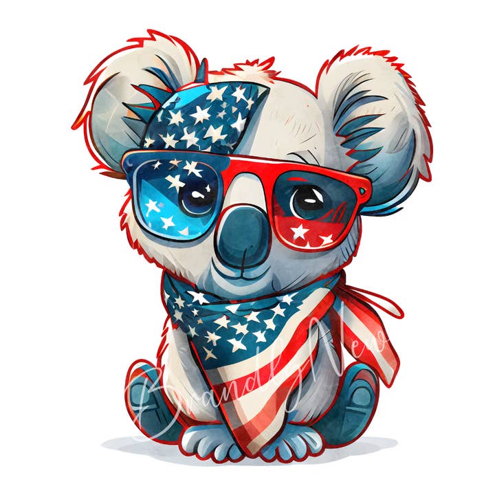 Koala Patriótica Transferência por atacado de BrandlyNew