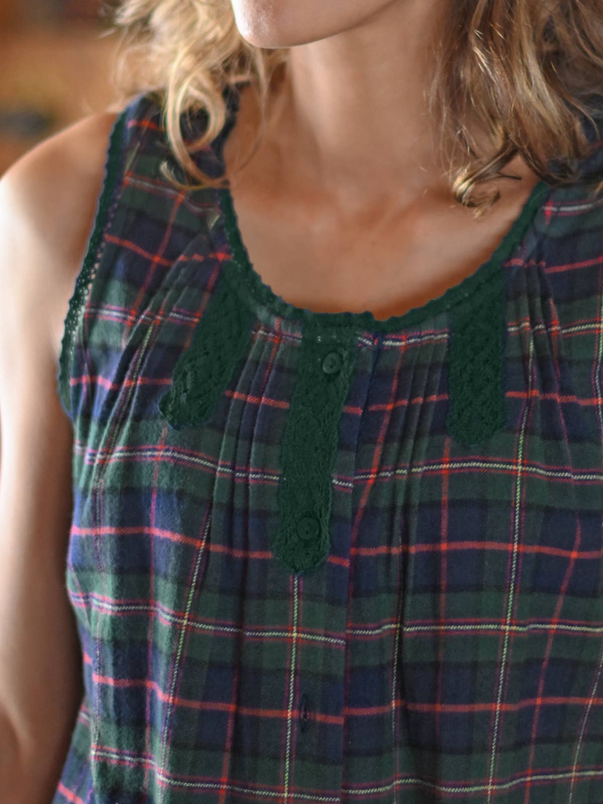 April Cornell Apparel - Wholesale Nightgown - Women's - Saratoga Camaloon1