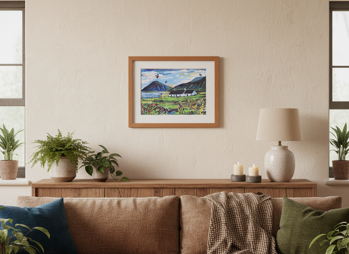 Jamie Poole – wholesale Art print – Walls for the Wind A3 Print on Silk Stock5