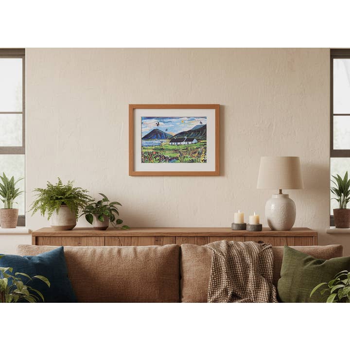 Jamie Poole – wholesale Art print – Walls for the Wind A3 Print on Silk Stock5