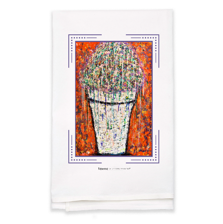 CAJUN GIRL TRIBUTES - Venta al por mayor Paños de cocina - Paños de cocina - Saco de harina blanca7