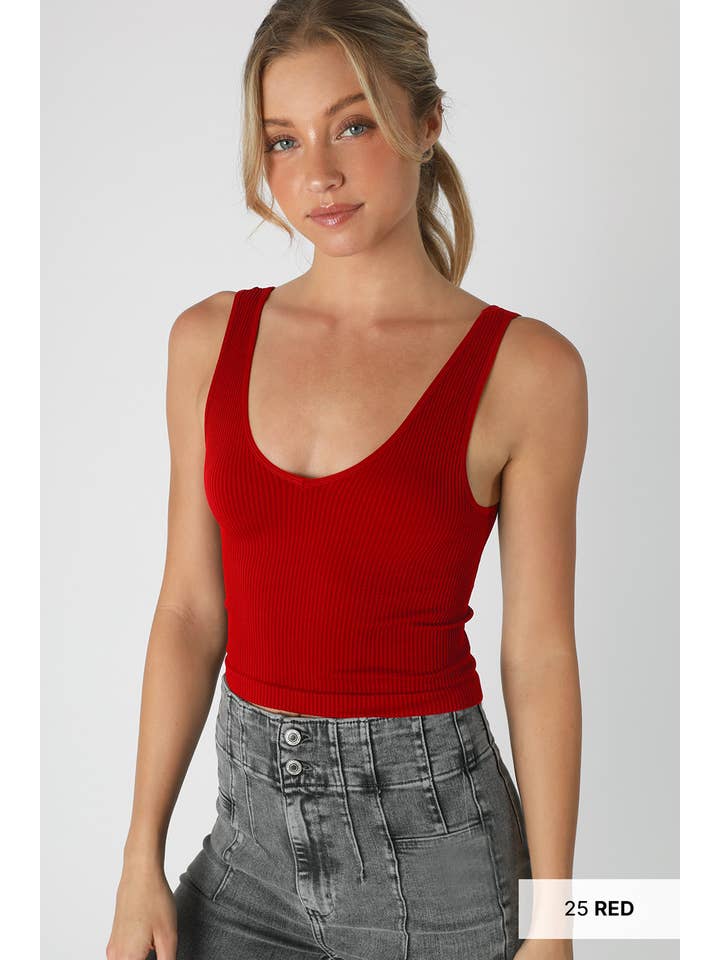 NIKIBIKI - Wholesale Knit Top - Women's - NS8152 - Reversible Ribbed Crop Top25