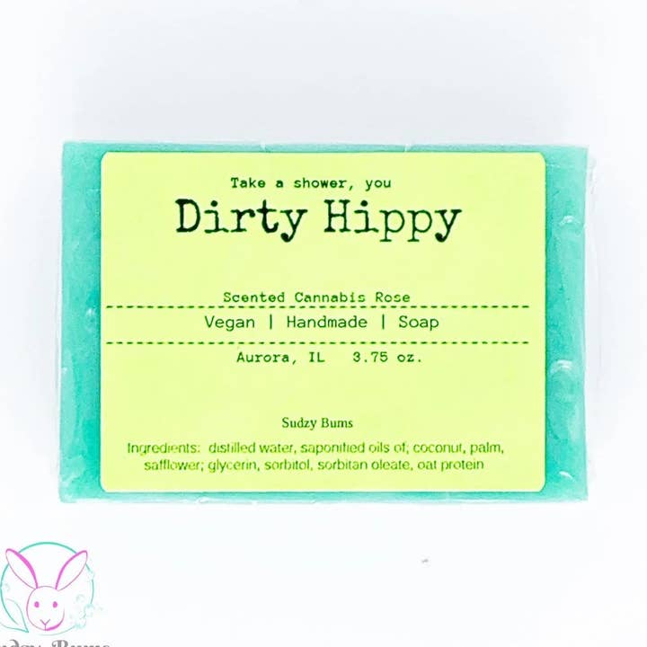 Take a Shower, Dirty Hippy for wholesale by Sudzy Bums LLC