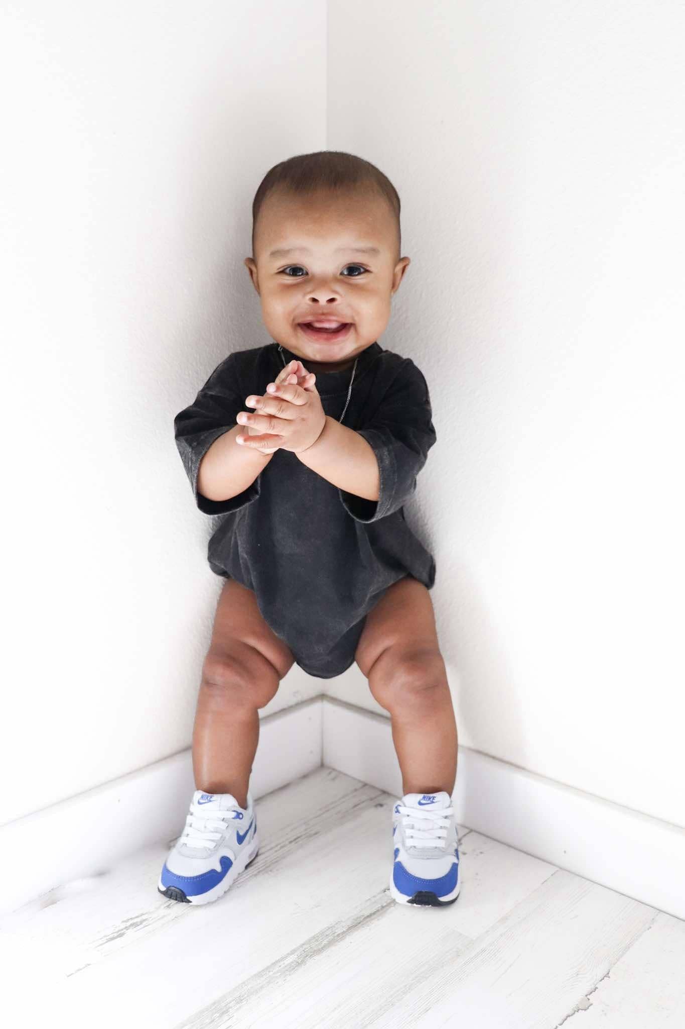 Black Acid Wash Bubble | Midnight Sky  for wholesale on Faire2