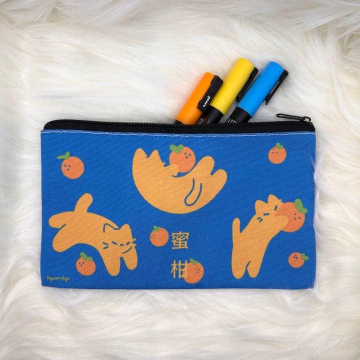 Pochette Mikan Cats pour la vente par Nyaomikyu