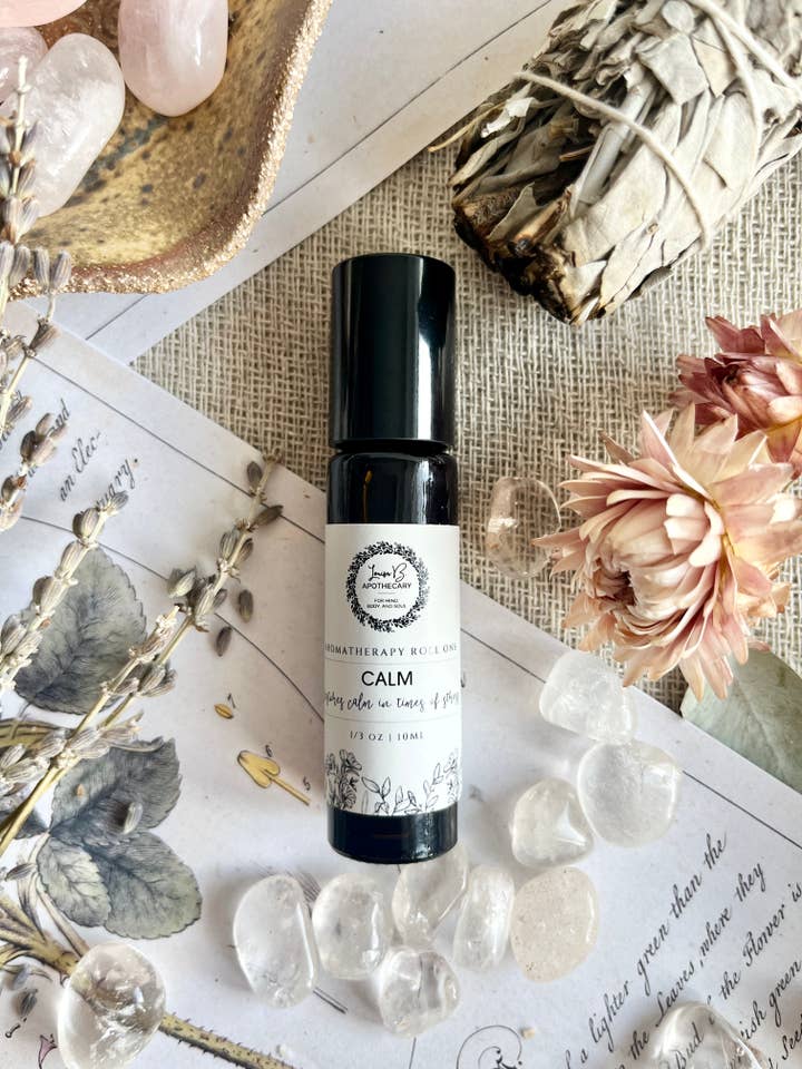 CALM AROMATHERAPY ROLL-ON for wholesale by Louisa B Apothecary