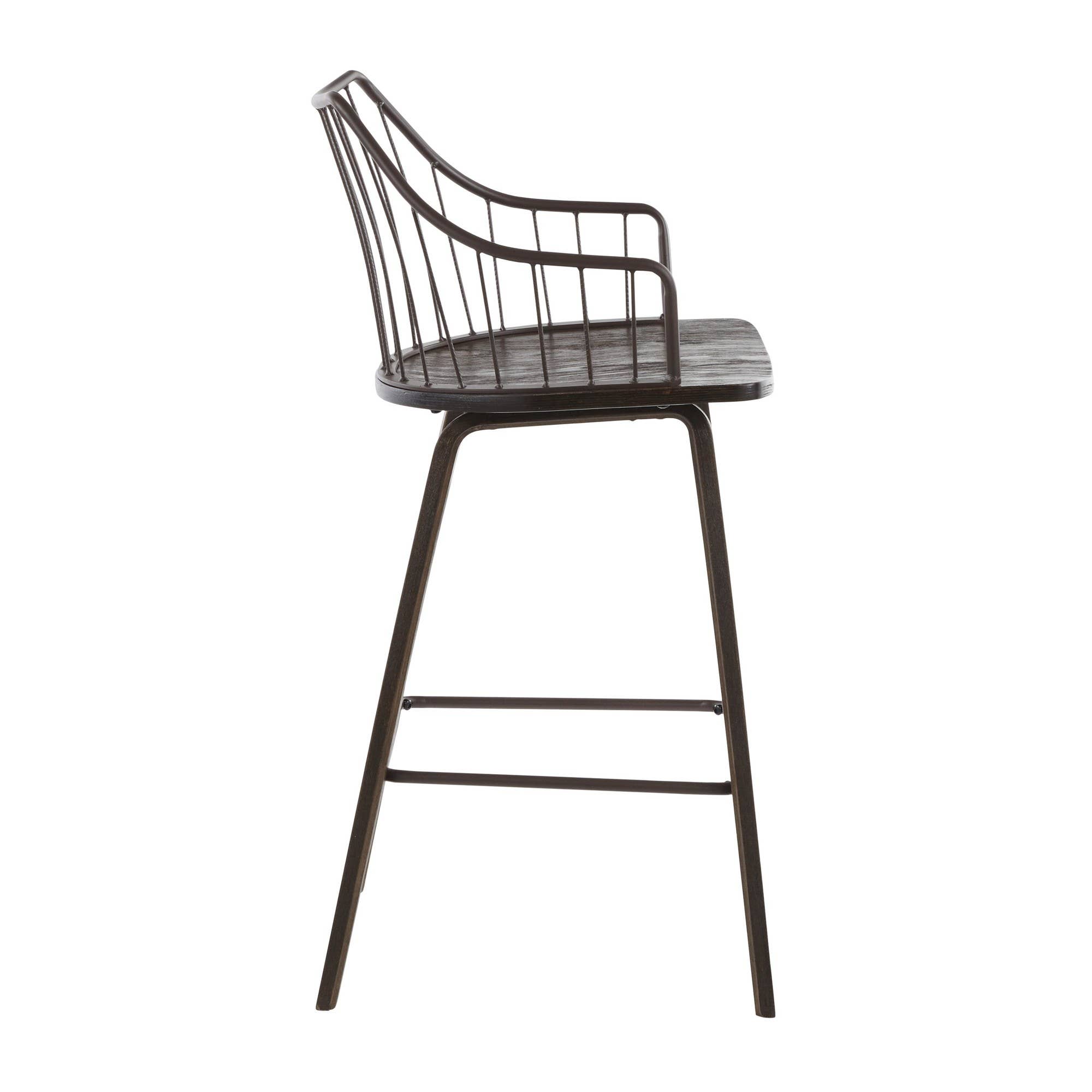 LumiSource and Grandview Gallery - Wholesale Stool - Winston 26" Fixed-height Counter Stool5