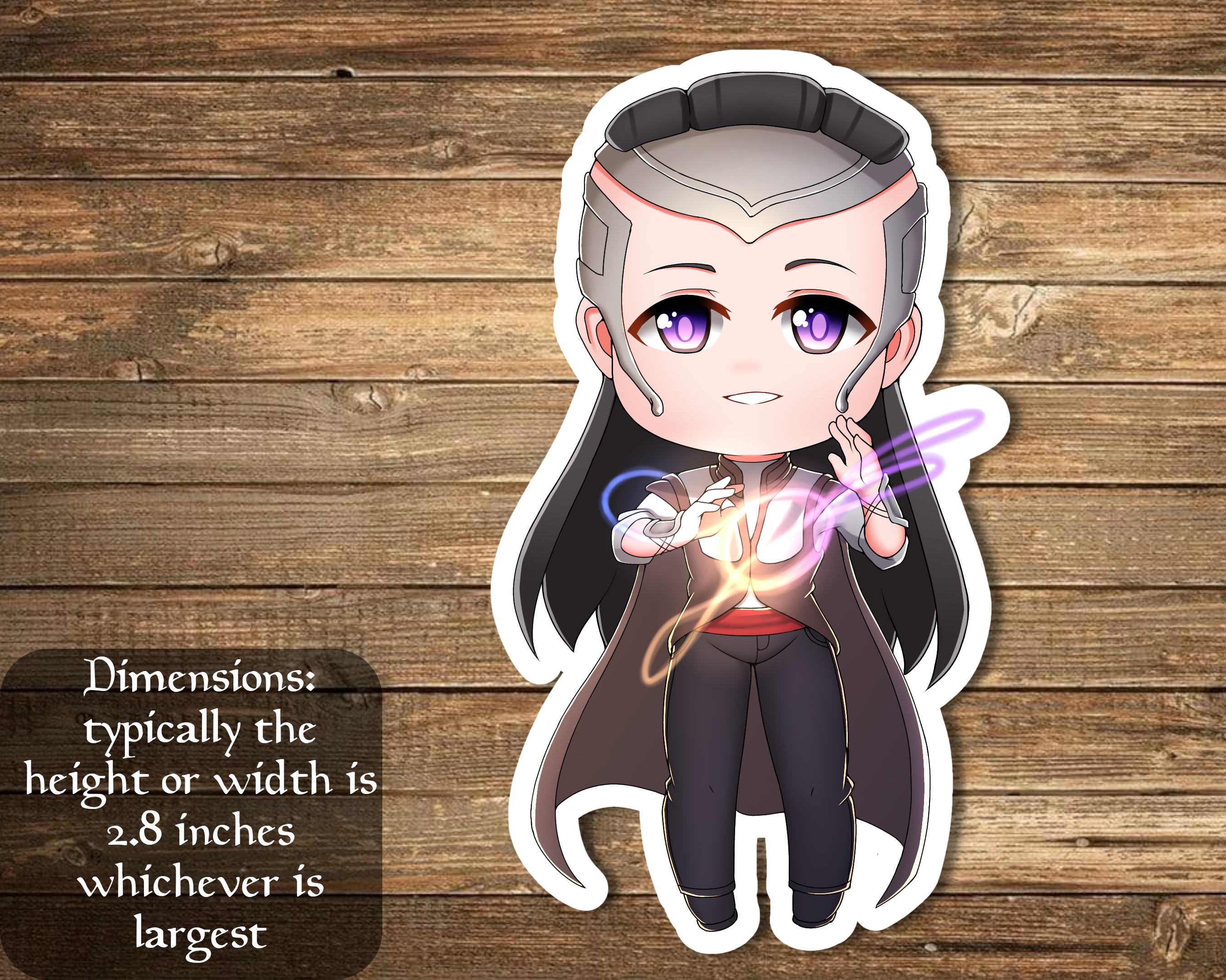 Mega Chibi - Wholesale Sticker - Ghen, Arcanum Weaver Sticker0
