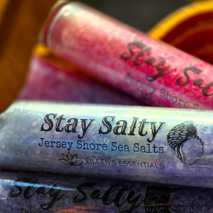 Bath Salts in large Test Tubes for wholesale by Eileen's Essentials, llc