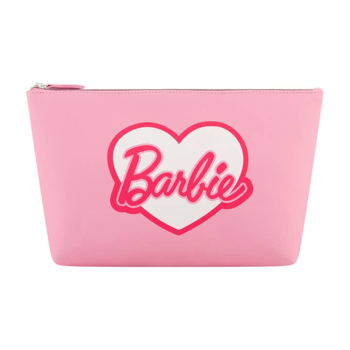 Barbie™ Cosmetic Bag with Heart Logo for wholesale by FUL Luggage (Concept One)