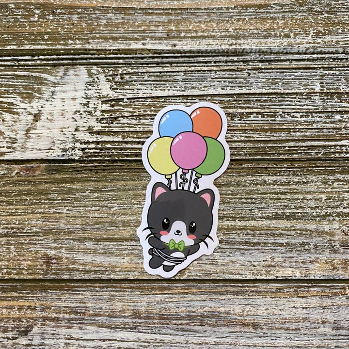 Hamimo Ballon Friends Max Minou Vinylsticker voor wholesale door Hamimo Small Things
