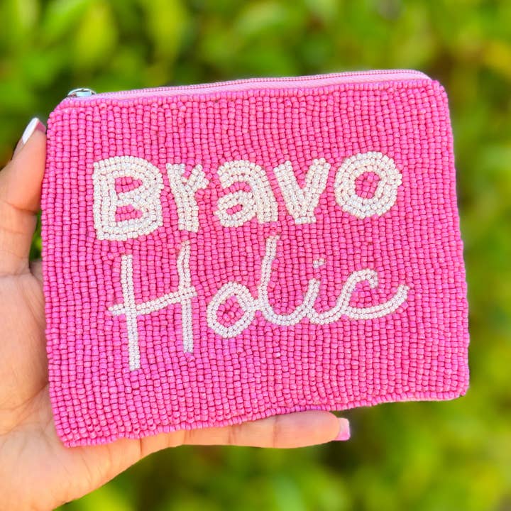 BravoHolic Beaded Pouch Purse for wholesale by Twine and Love