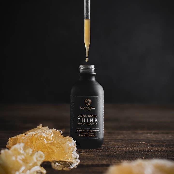 Manuka Mana - Wholesale Tincture - Lions Mane Honey Tincture2