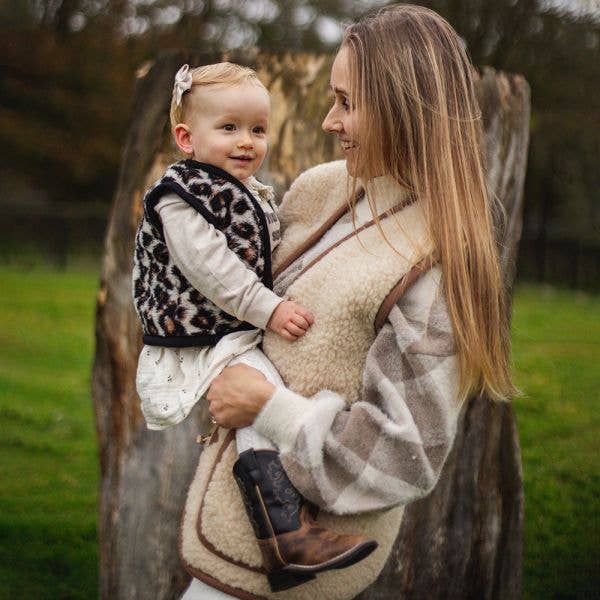 Moonrise - Wholesale Outerwear Vest - Kids - Kids Wool Panther Vest