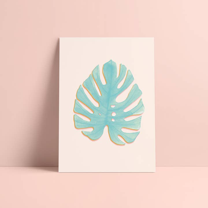 Illustrazione di Monstera A5 per la vendita all'ingrosso da parte di Ninisea