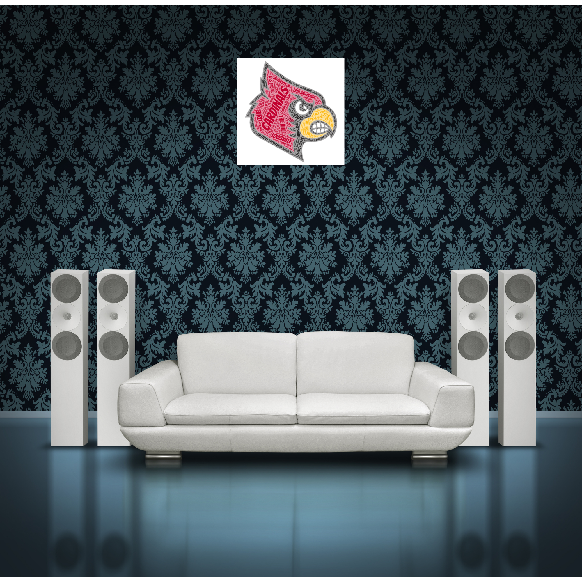 Quotables Geek Custom Designs - Wholesale Poster - Go Cardinals! (Basketball)3