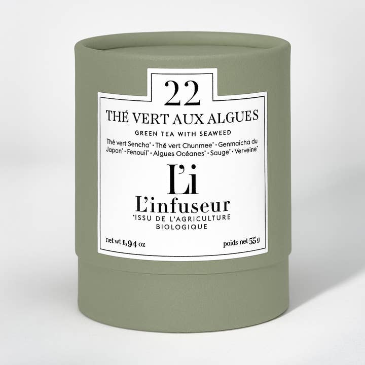 Organic Seaweed Green Tea No. 22 in Bulk for wholesale by L'INFUSEUR
