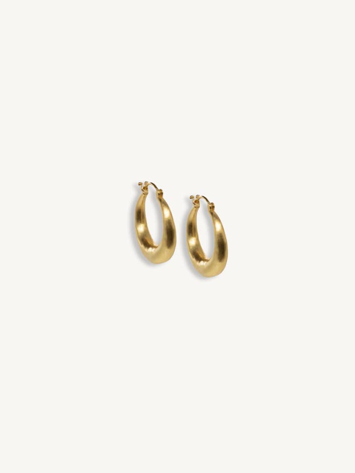 Grace Hoops // Gold for wholesale by Hobo and Hatch