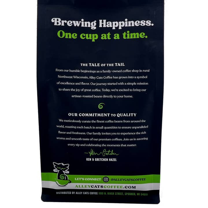 Alley Cats Coffee - Wholesale Coffee beans - Mexico Dark Roast - Single Origin Coffee -12oz1