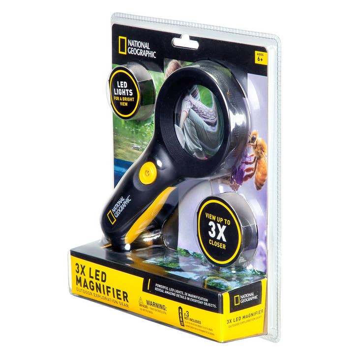 Explore Scientific - Wholesale Magnifying Glass - National Geographic LED Magnifying Glass7