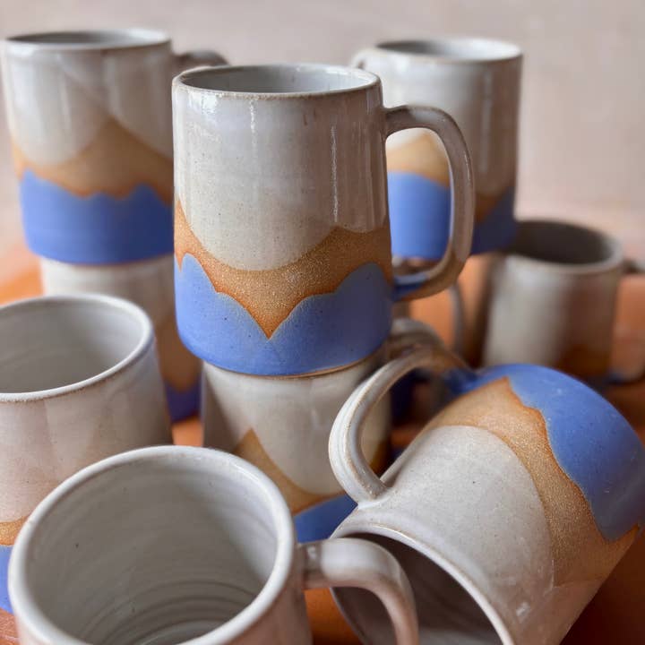 ROB Ceramics - Wholesale Coffee Mug - Horizon Mug- Handmade Ceramic2