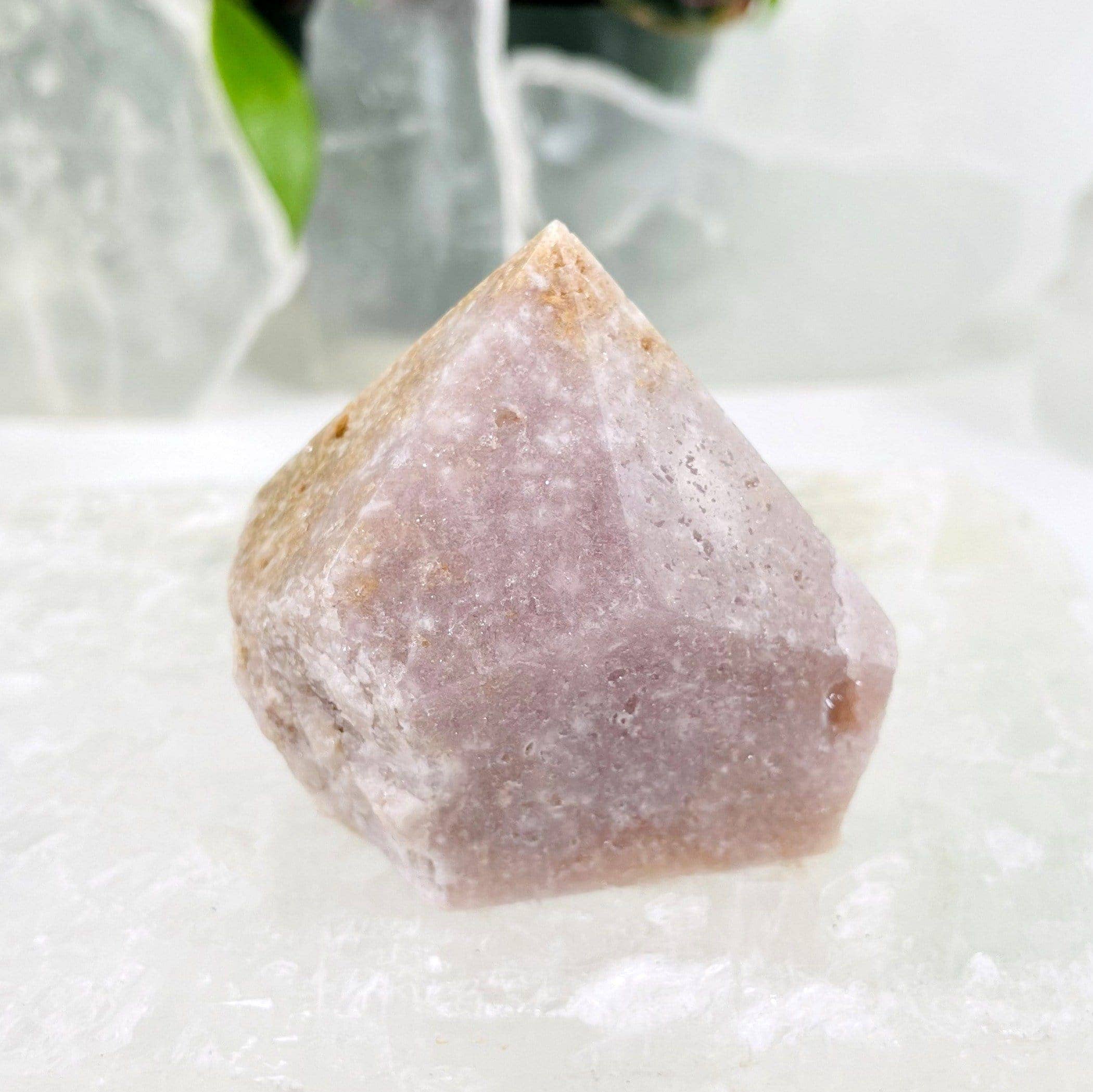 Rock Paradise - Wholesale Spiritual Stone/Crystal - Crystal Pink Amethyst Semi-polished Point by Weight4