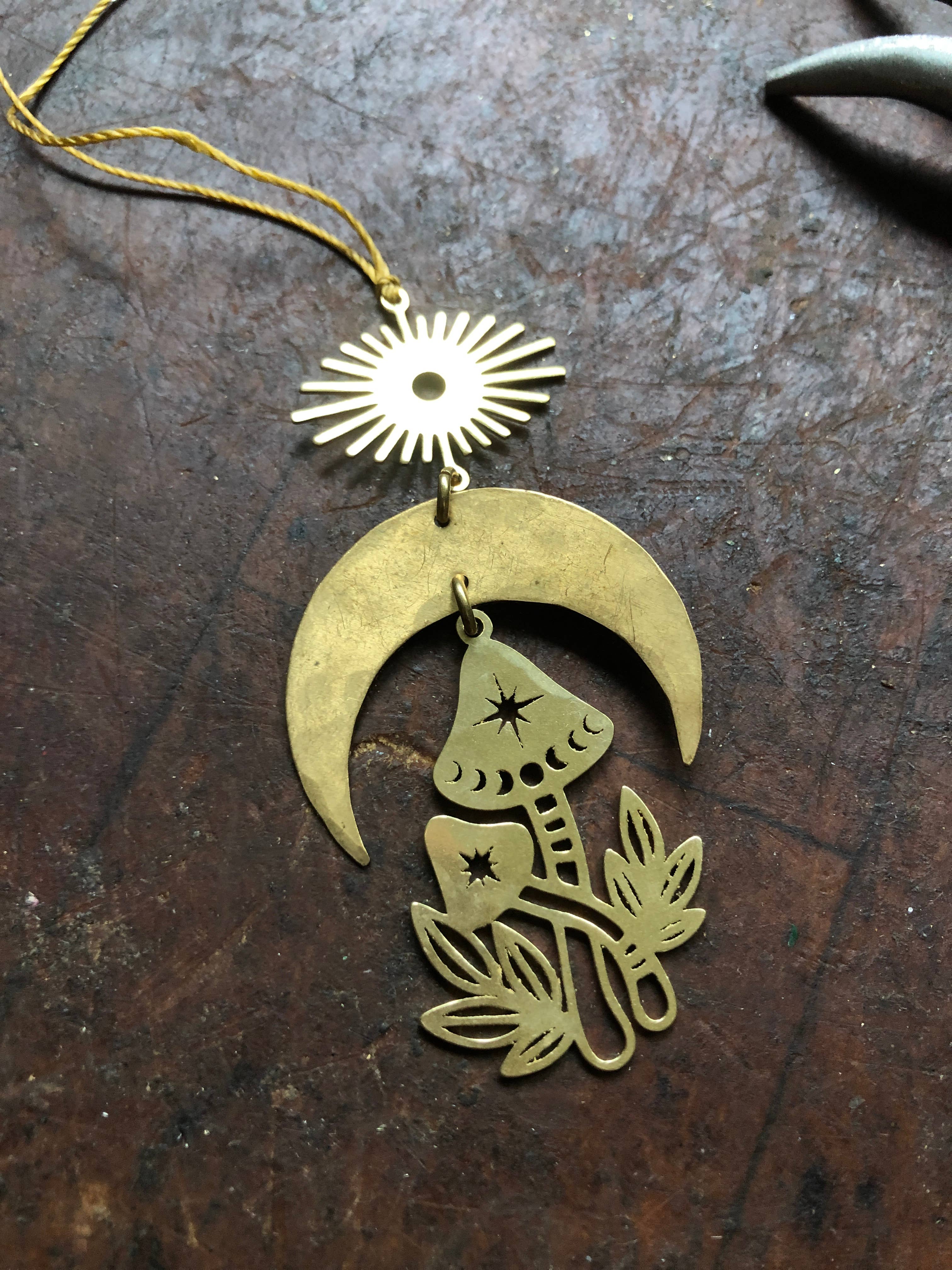 Vida + Luz - Wholesale Ornament - Magic Mushroom Nature Holiday Ornament1