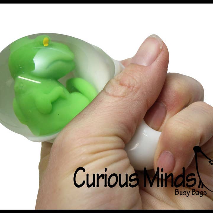 Curious Minds Toys - Wholesale Squishy toy – Kids & Baby - 1 Hatching Dinosaur Egg Squeeze Stress Ball - Sensory, St2