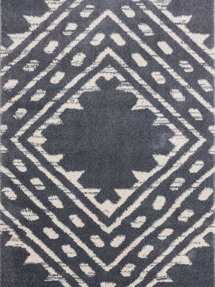 Willow WIL140A - Alfombra gris marroquí para venta al por mayor de Abani Rugs