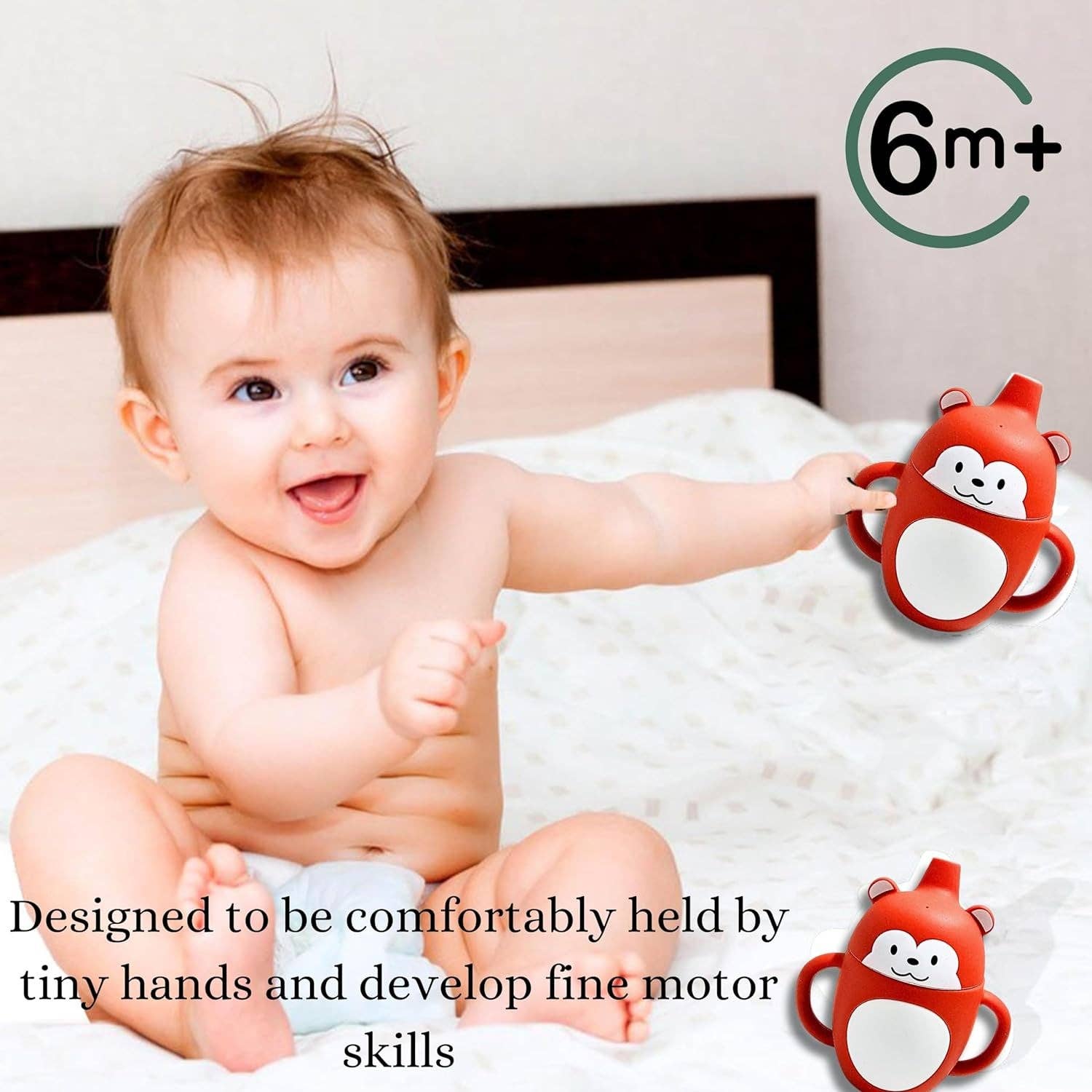 VIGOR – wholesale Drinking glass/cup – Kids & Baby – Sippy Animal Silicone Sipping Water Cups Safe BPA Free Silicone Baby Training Cups With Straw Baby Silicon Cups(10 Pack)9